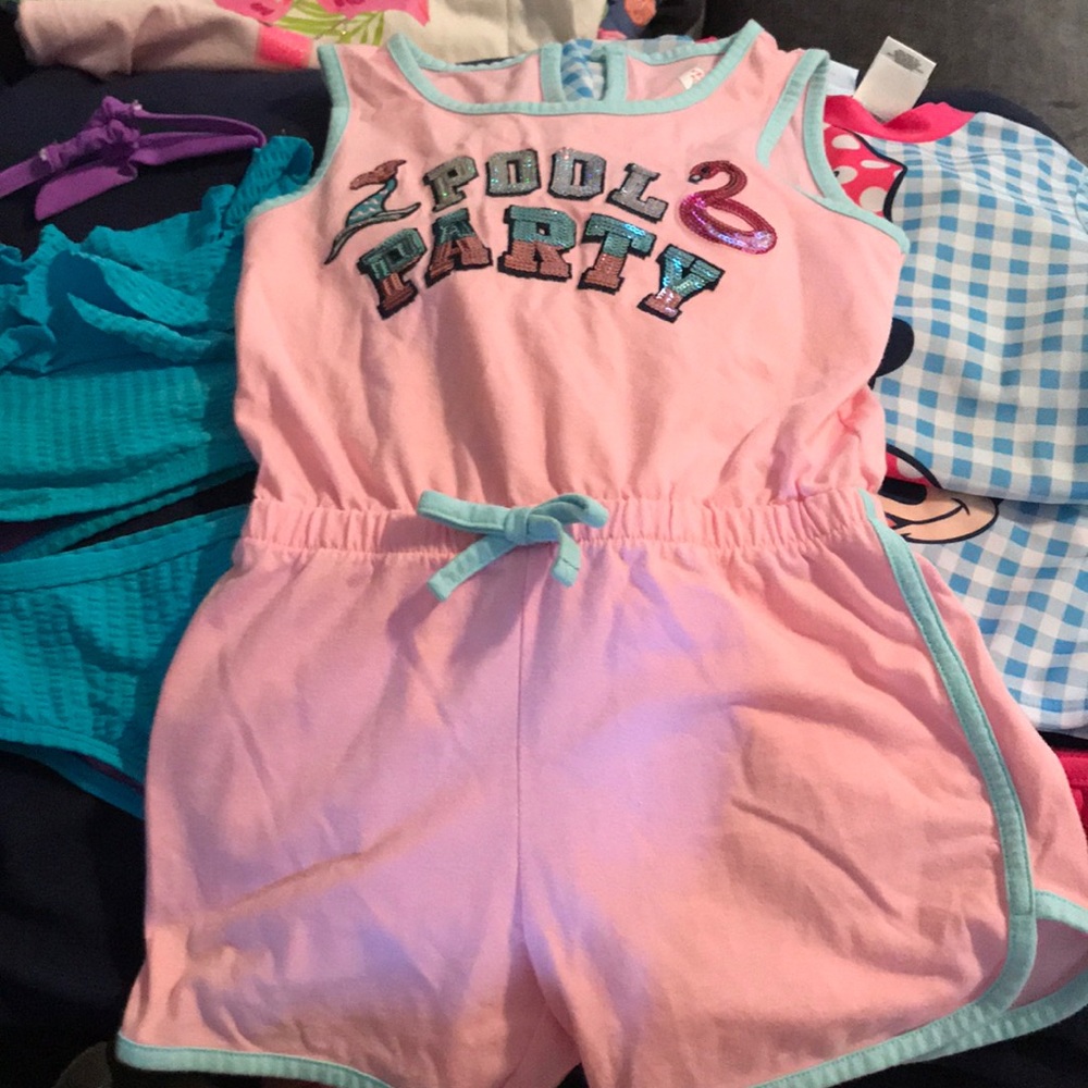 Toddler Girl 4T Summer clothes and bathing suits